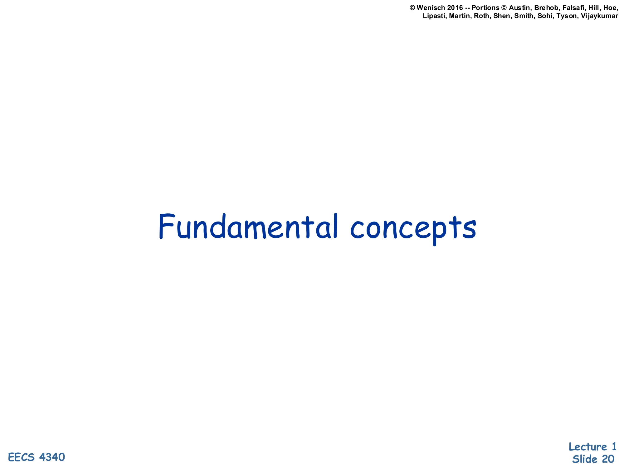 Fundamental concepts (slide 20)