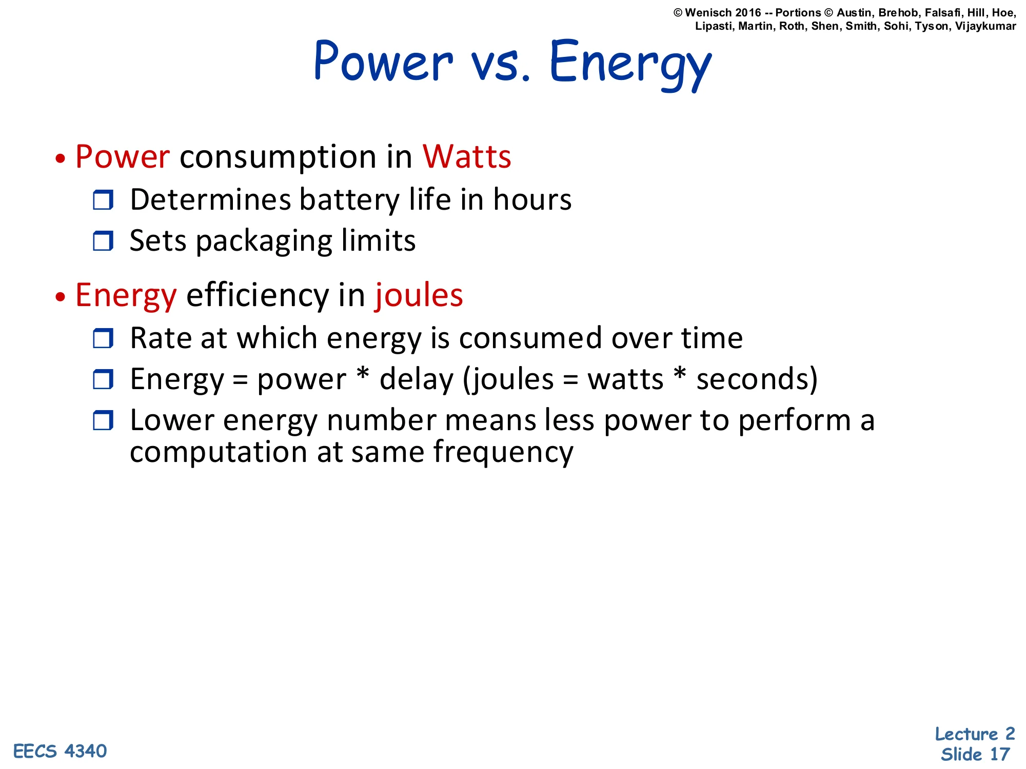 Power vs. Energy (slide 17)