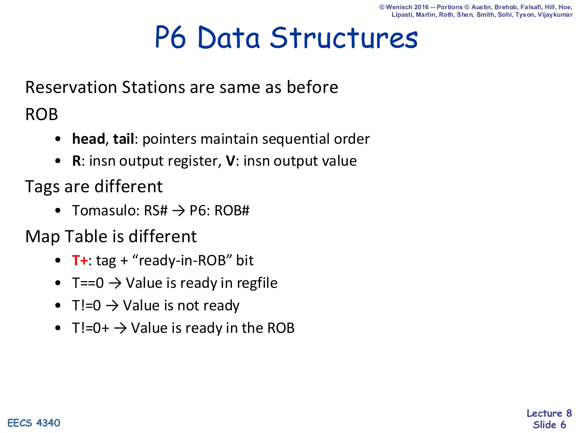 P6 Data Structures (slide 6)