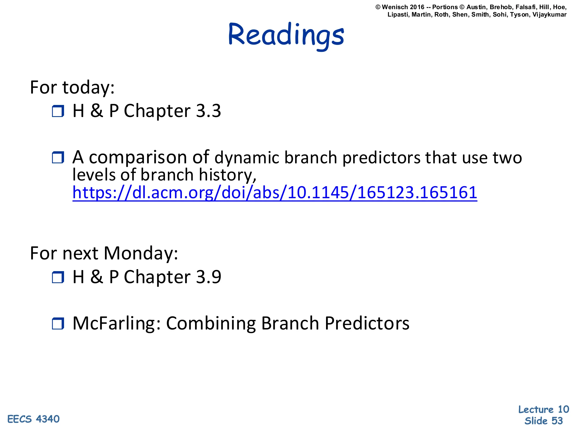 Readings (repeat) (slide 53)