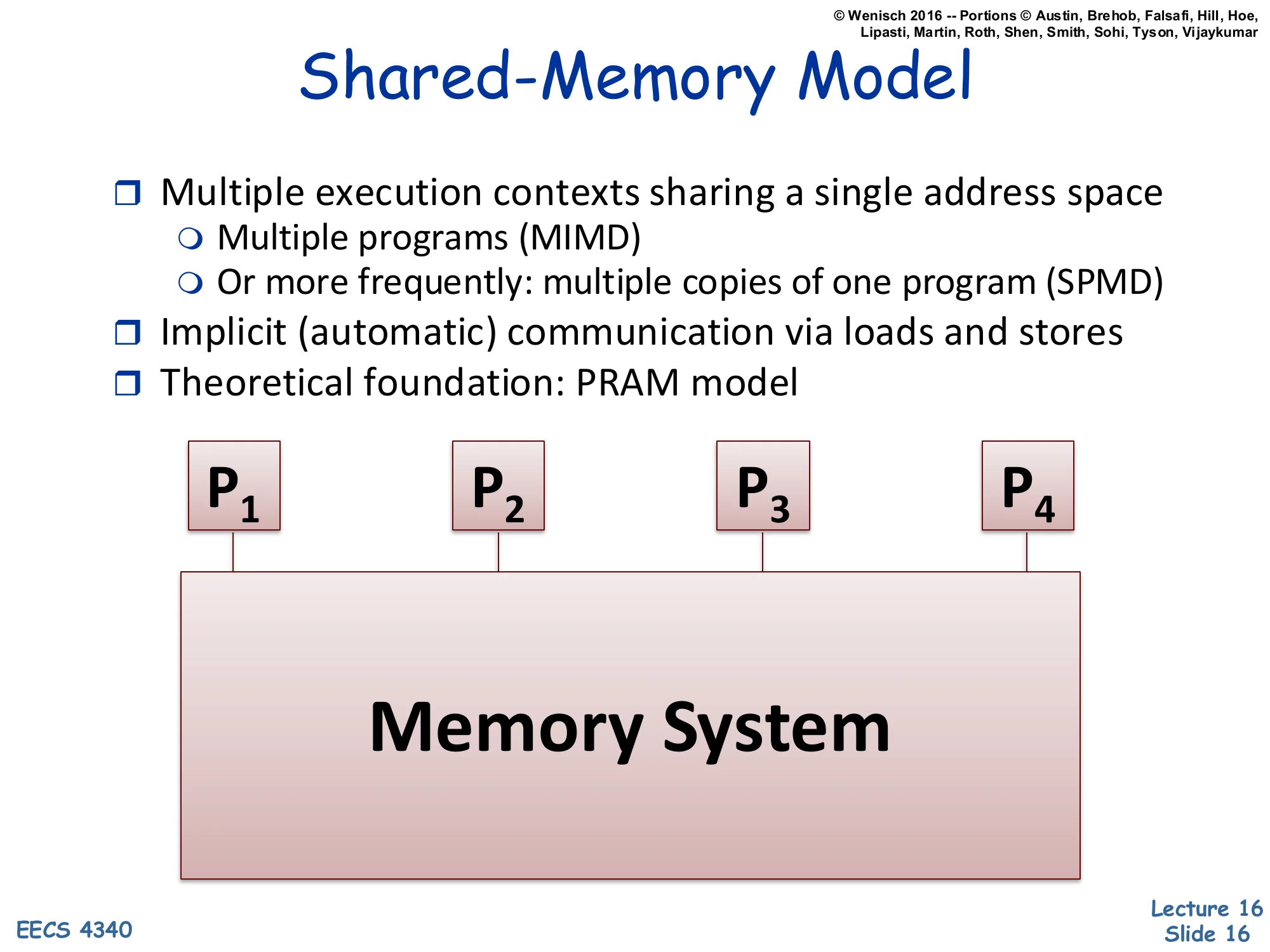 Shared-Memory Model (slide 16)